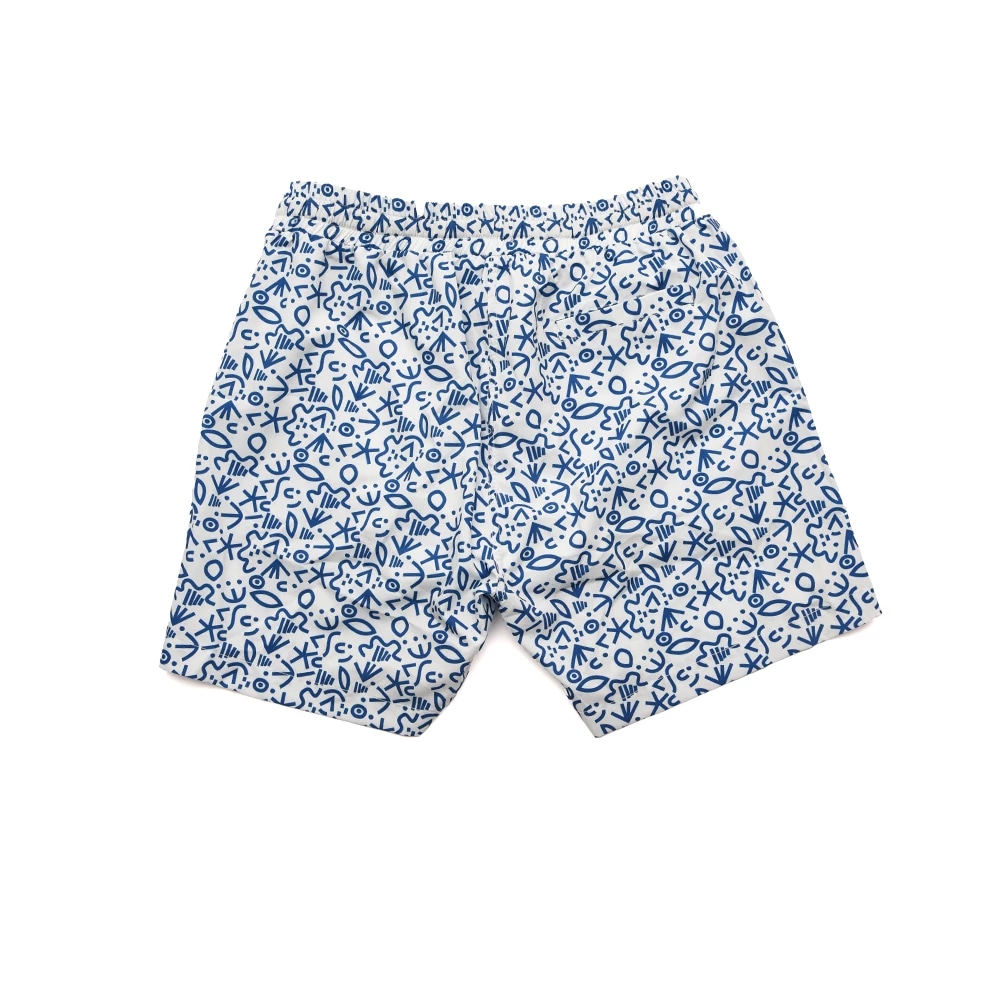 SHORT MAILLOT — Bleu