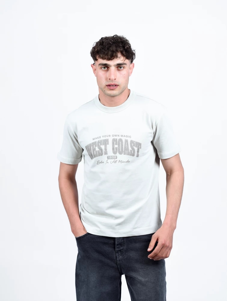 T-SHIRT AVEC ANIMATION — GREGE